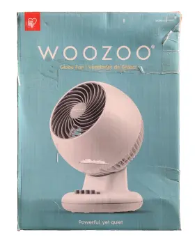Woozoo 762016499192 Compact Personal Oscillating Fan White - #2