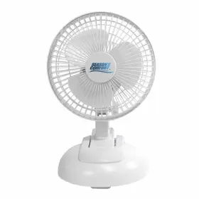 Ftc6 World Marketing Seasons Comfort 6 Inch Combo Desk And Table Top/clip On Fan - White