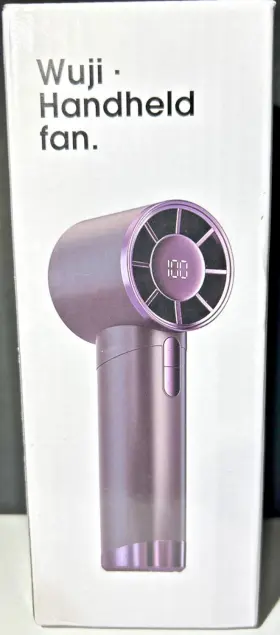 Wuji Ds1013 Portable Hanheld Fan New Open Box