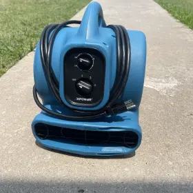 P-230at-blue X-power Xpower P-230at 1/4-hp 2.3-amp 925-cfm Electric Mini Mighty Air Mover - Blue