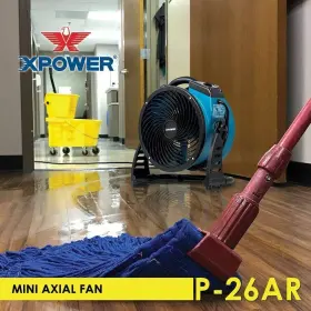 P-26ar X-power Xpower Industrial Axial Air Mover Blower Fan With Build-in Blue #2