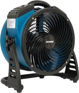 P-26ar X-power Xpower Industrial Axial Air Mover Blower Fan With Build-in Blue