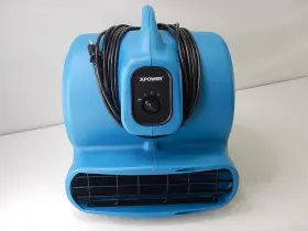 X-830 X-power Xpower - Pro 1 Hp 3600 Cfm Centrifugal Air Mover Blue #2
