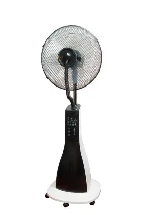 Xbrand 766429254836 Oscillating Pedestal Fan With Mist Misting For Home Office Patios