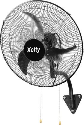 Xcity 445000543585 18 Inch Industrial Wall Mounted Oscillating Fan 3-speed High Velocity