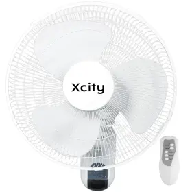 Fanwall16rc Xcity 16 Inch Wall Mounted Fan With Remote Control 3 Speeds Modes Timer 90 O