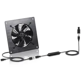 1038-dsjg12025 Xiaoqijia 120mm Usb Dc Silent Cooling Fan 5v 12v 6-speed Timer For Av Cabinets Rvs