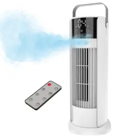 Xiurei 723496957947 16ftft Tower Fan Misting With 700ml Tank 90 Oscillating Remote Bl