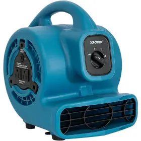 Xpower 744110831436 600 Cfm 3-speed Multi-purpose Mini Mighty Air Mover Utility Blower Fan With Powe