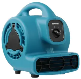 Xpower 848025011027 Mini Utility 600 Cfm Air Mover Fan Stackable For Drying Cooling Ventilation