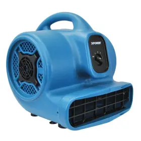 P-400-blue Xpower Blower Fans P-400 1/4 Hp 1600 Cfm 3-speed Air Mover Commercial Blue