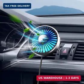 Xuenair 702214757717 Car Ac Fan Usb For Air Vent To Boost Cold In The Vehicle Suv Van Rv Pickup T