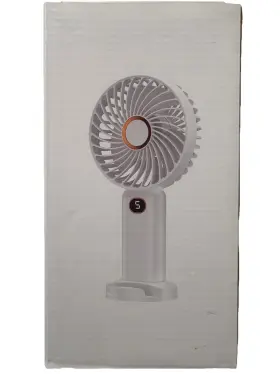 Jf128a Xuyanhg Mini Personal Desk/table Fan 1200mah Rechargeable Purple New