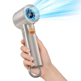 Xyphora 774113858734 Portable Handheld Turbo Fan For Outdoor - 5000mah Mini Personal Pock