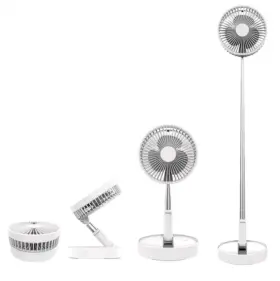 Qr-p9 Yameite Fan Collapsible For Traveling Portable Foldaway Rechargeable