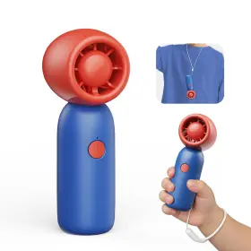 Hf19 Ydcbriray Turbo Handheld Fan For Kid 4speed Wind Portable Travel Pocket Cute Child Fa