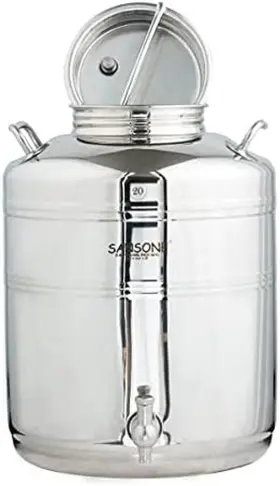 Yichi 744759142559 Sansone Stainless Fusti Tank - 20 L 5.2 Gal #2