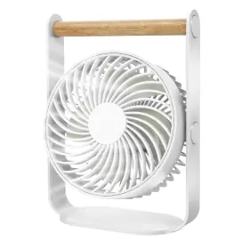 Dq256 Yincook Desk Fan Small Oscillating For Bedroom 8 Inch Table Fans With 4 Speeds