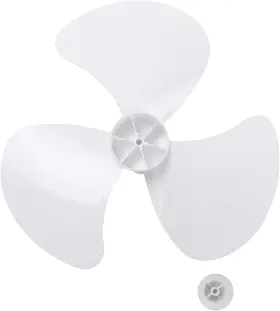 Yizyif 445008245283 16 Inch Plastic Round Bore Fan Blade 3/5 Leaves Replacement For Electric Fans