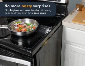 Cgc101 Youdirect Linda S Essentials Silicone Stove Gap Covers 2 Pack Heat Resistant Oven F #3