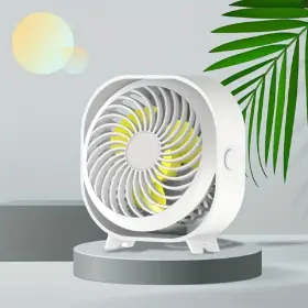 02098338 Yunomebuy New Desktop Small Fan Rechargeable Portable Office Home