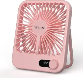 2400 Yyuiot 761729163505 Desk Fan Battery Operated Usb Rechargeable Mah 180 Quiet Personal F