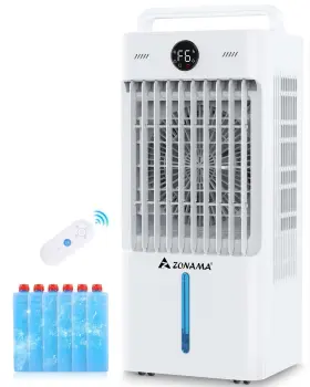 Fk2402y-n Z Zonama Swamp Cooler 3-in-1 Evaporative Air With Display And Remote Windowless P
