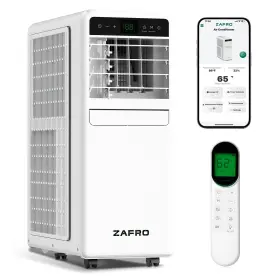 A9048e-6k Zafro 10 000 Btu Portable Air Conditioner 3-in-1 Smart 24h Timer For Home/office