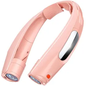 Zeefo 850069551278 Portable Neck Fan Hands Free Personal Fan- 6000mah Battery Operated U
