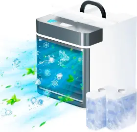 Ac-ziloes-01 Ziloes Portable Air Conditioner Upgraded Mini Personal Anti-leakage Water Ice Cooling