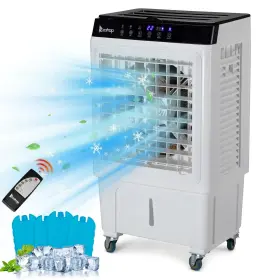 Cooler7.93 Zokop 629722790398 3 In 1 Evaporative Cooler 2353cfm Personal Air Gal Large Water Tank