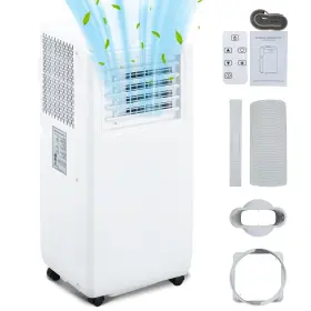 Zstar 198290886074 10000btu Portable Air Conditioner Ac Unit For Room Up To 450 Sq. Ft