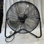 Commercial Electric 20 In. 3-SPEED High Velocity Floor Fan Model SFC1-500B Metal. Fixed Price $50.00.