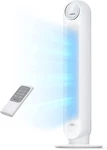 Quiet 90 Oscillating Tower Fan With 4 Speeds & Timer - Bladeless Design. Fixed Price $124.99.