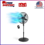 Lasko Cyclone Max 18" Oscillating Pedestal Fan With Remote, Adjustable Height. Fixed Price $47.99.