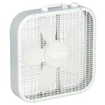 Lasko Energy Efficient 20 In. 3 Speed White Box Fan With Built-in Carry Handle. Fixed Price $28.95.
