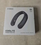 Torras - Coolite Portable Foldable Neck Fan Space Black. Fixed Price $40.00.