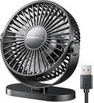 Sweetfull Usb Desk Fan Small Quiet - Speeds Mini Personal Portable 360 Ro. Fixed Price $13.99.
