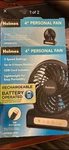 Holmes 4 Personal Fan 3 Speed, Usb-a Charging Battery. Fixed Price $14.74.