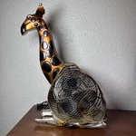 Metal Giraffe Table Top Fan Decorative Breeze 18 Animal Shape Gold Copper. Fixed Price $40.00.