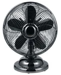 Optimus F-6212 12" Oscillating Antique Table Fan Black (F6212). Fixed Price $79.94.