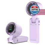 Playhot N607 Portable Handheld Turbo Fan, 5-SPEED, 5000MAH Rechargeable. Fixed Price $39.57.
