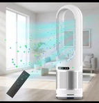Bladeless Tower Fan 3IN 1 Coolhot Purifier Remote Control 2000W Heat 40W. Fixed Price $227.84.
