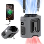 Socool 14500MAH Portable Waist Fan Clip Belt 360 Rotation Wearable Recharg.... Fixed Price $60.69.