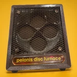 Vtg. Pelonis Disc Furnace Model 1500W-II Ceramic Heater/ Fan 7" Works Great. Fixed Price $37.64.