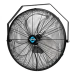 Tornado 20 Inch High Velocity Industrial Wall Fan, 4750 New, Black. Fixed Price $97.81.