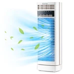 Costway 14" Mini Oscillating Tower Fan Electric Desk W/3 Speed & Timer White. Fixed Price $52.99.