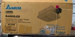 Delta Breez RAD80LED Cfm Exhaust Bath Fan/dimmable Light And Heater. Fixed Price $165.00.