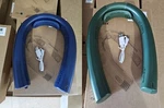 Green Neck Fan N30 -3 Airflow Levels. Led Display. Rechargeable. Bladeless New. Fixed Price $17.99.