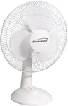 Brentwood Kool Zone F-12DW Oscillating Desk FAN,3-SPEED 12-INCH,WHITE. Fixed Price $39.51.